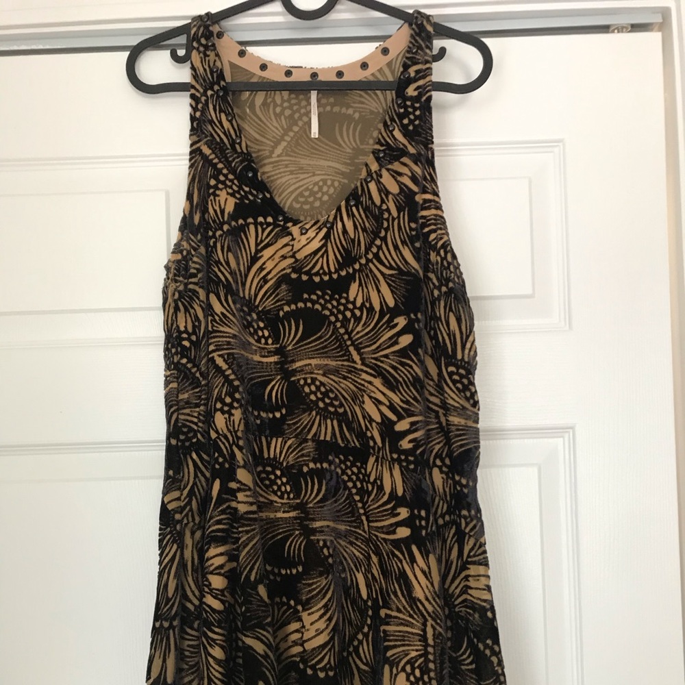 Free People Multi Mini Dress